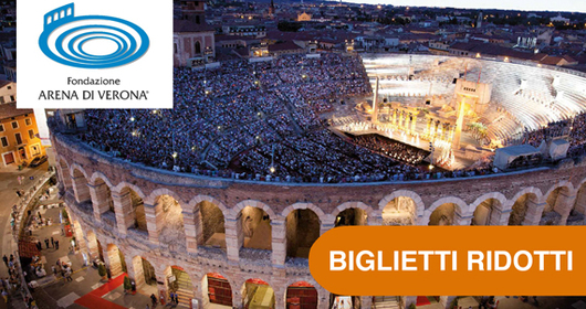 Promozione biglietti per spettacoli Arena Opera Festival 2026